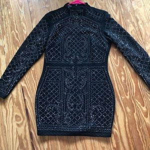 Bebe embellished dress